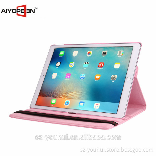 New arrive 360 degree rotating With Auto Sleep Smart cover For iPad pro 12.9''